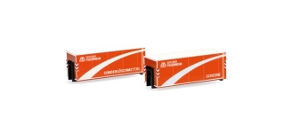 Herpa 054484 - H0 - Abrollcontainer Berliner Feuerwehr (2 Stück)